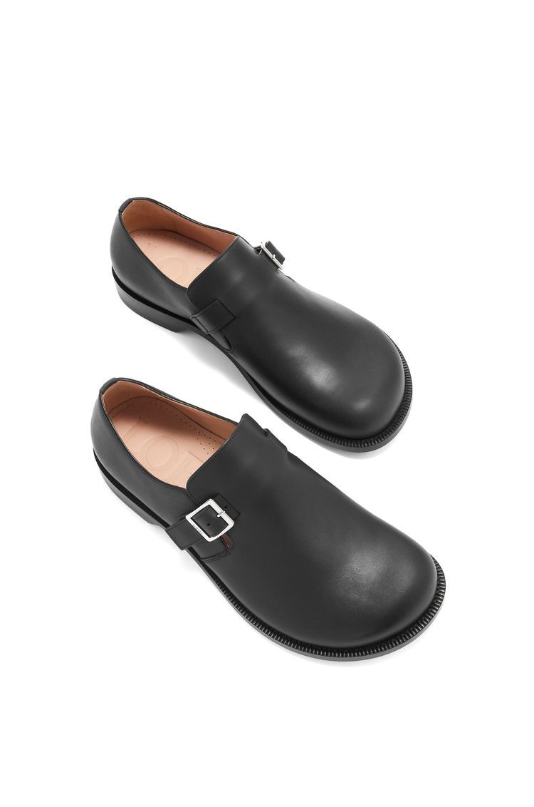 Campo buckle derby in calfskin