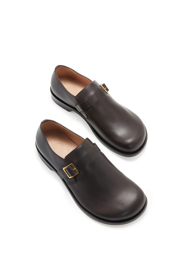 Campo buckle derby in calfskin