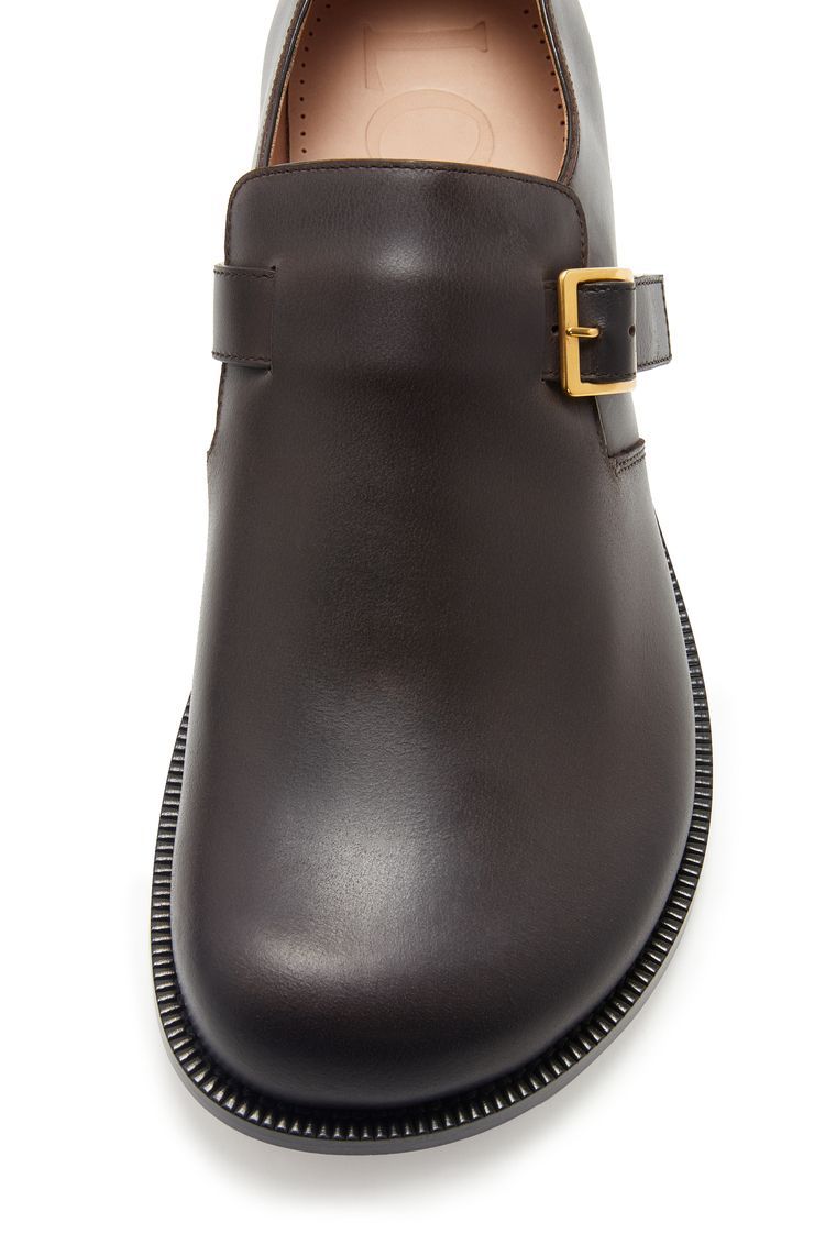 Campo buckle derby in calfskin