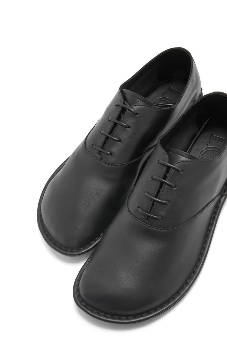 Folio derby in calfskin