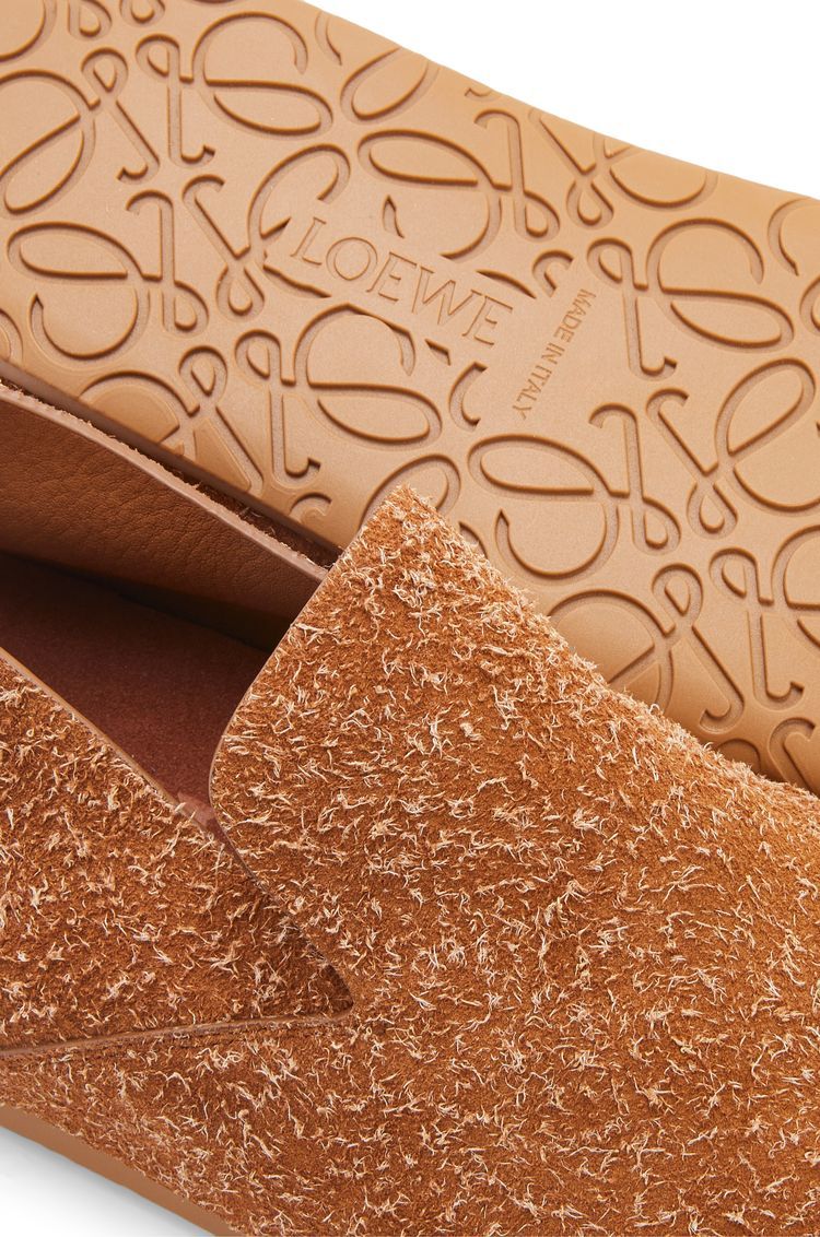 Lago slipper in brushed suede
