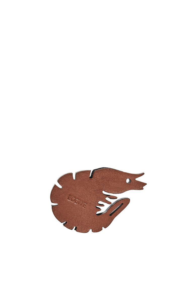 Shrimp dice in classic calfskin