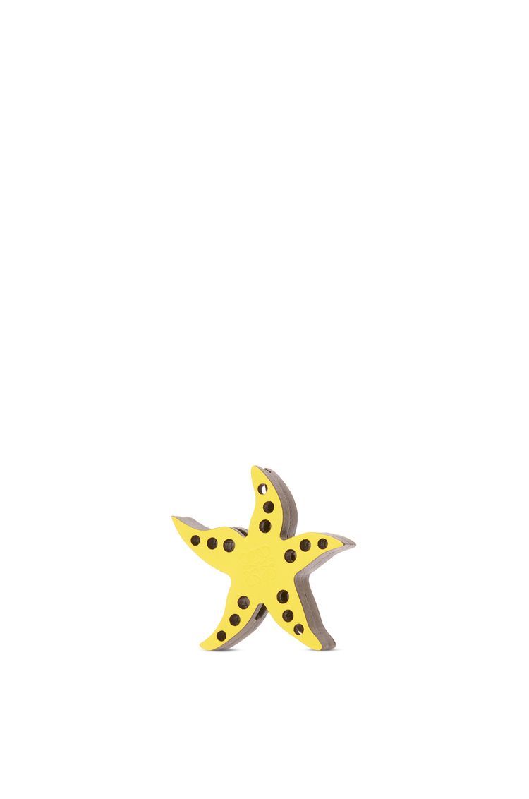 Starfish dice in calfskin
