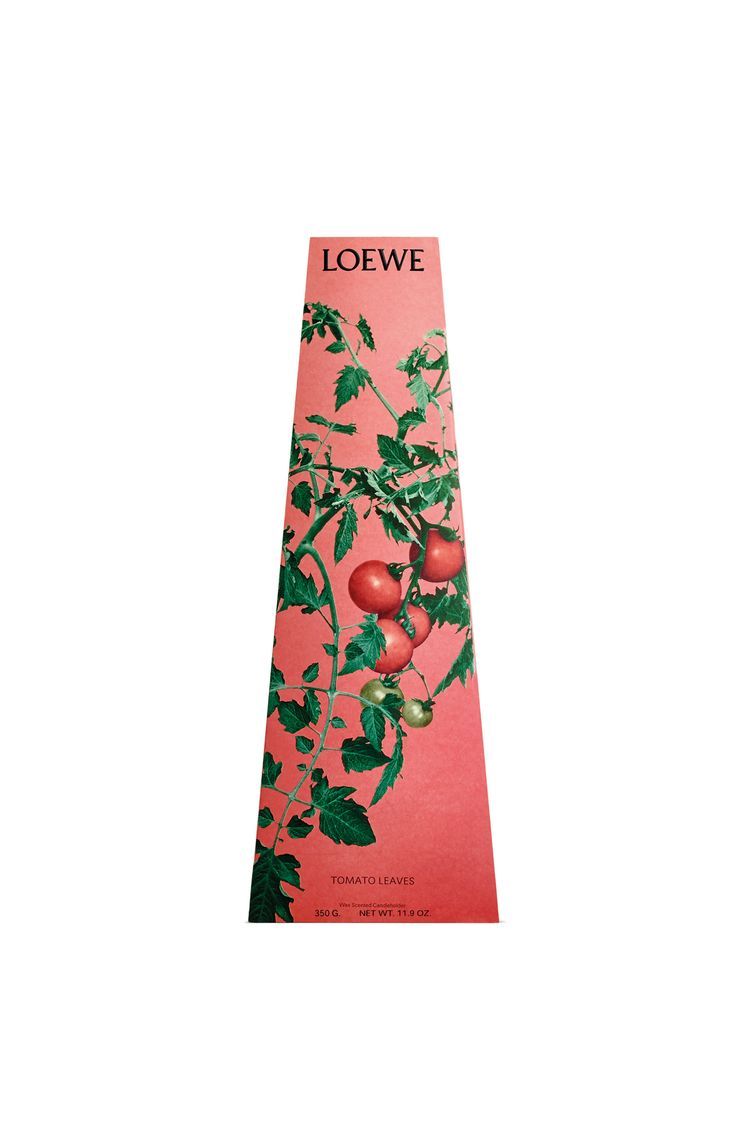 Tomato Leaves wax candleholder