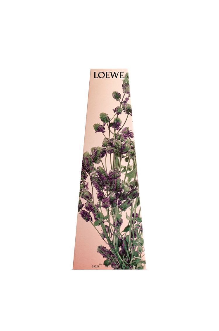 Oregano wax candleholder