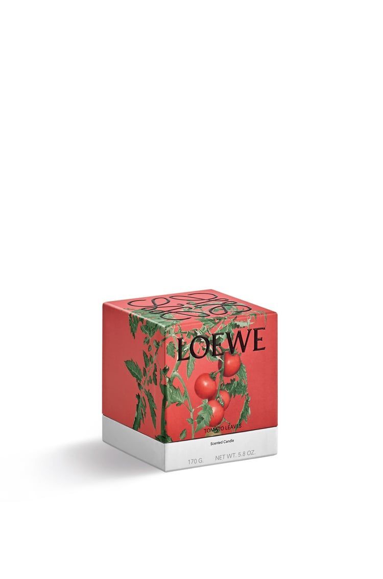 Small Tomato Leaves Candle