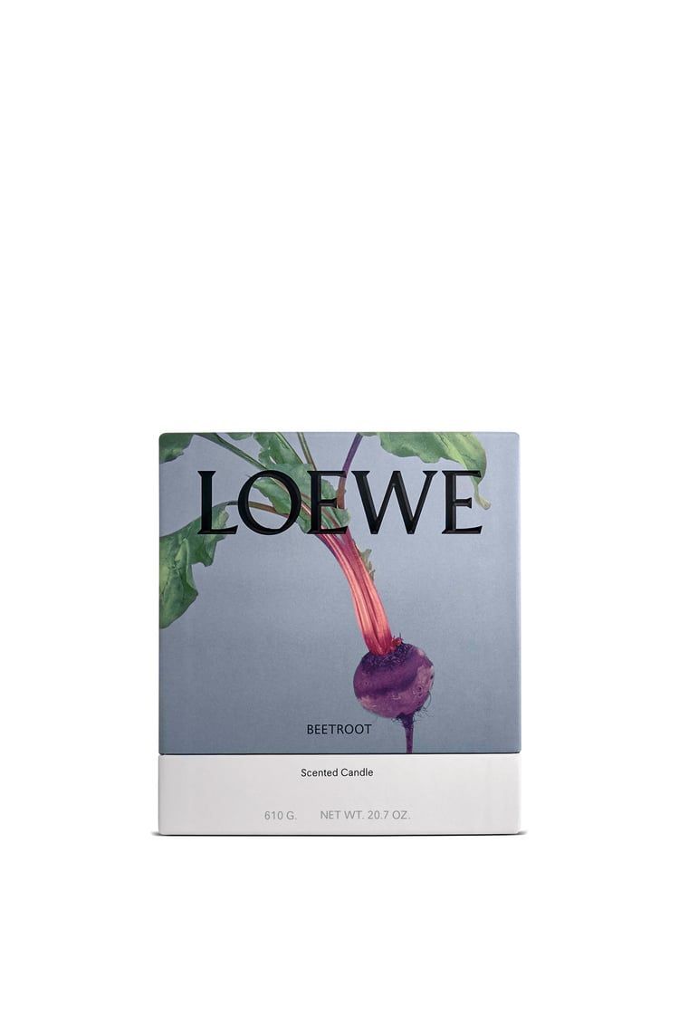 Medium Beetroot candle