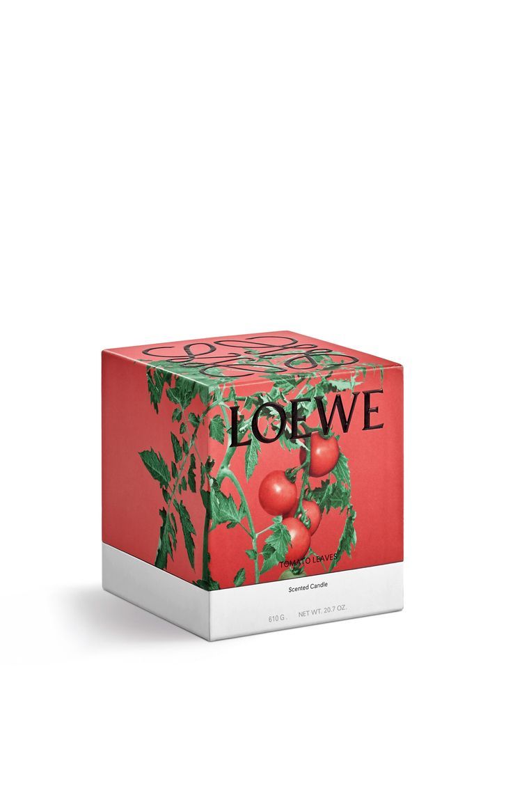 Medium Tomato Leaves candle