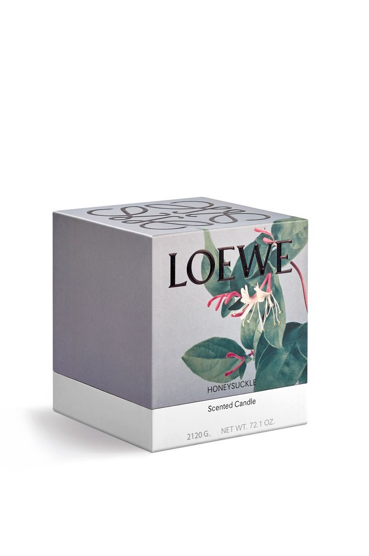 Large Honeysuckle candle