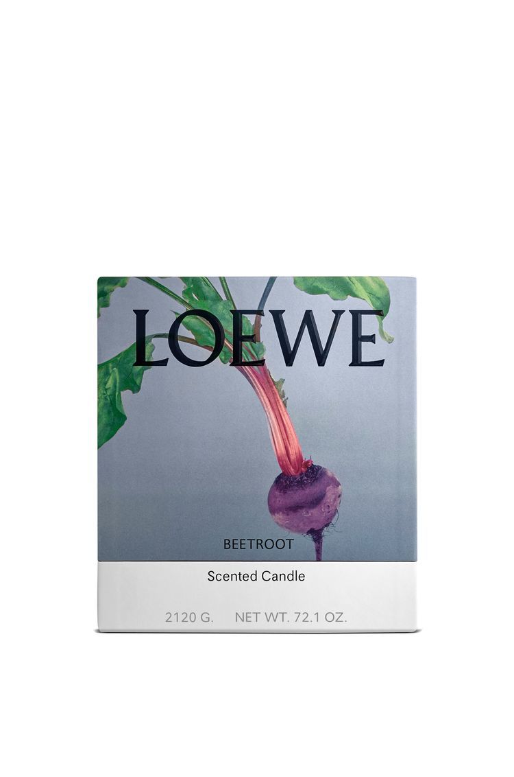 Large Beetroot candle