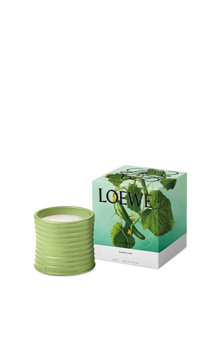 Cucumber candle