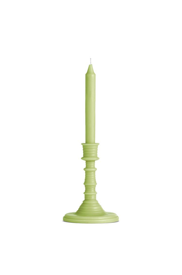 Cucumber wax candleholder
