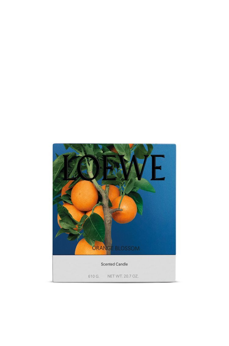 Medium Orange Blossom Candle