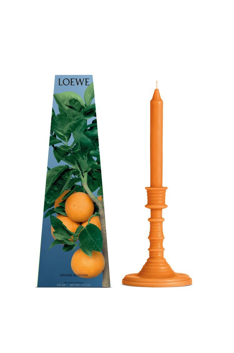 Orange Blossom Wax Candle holder