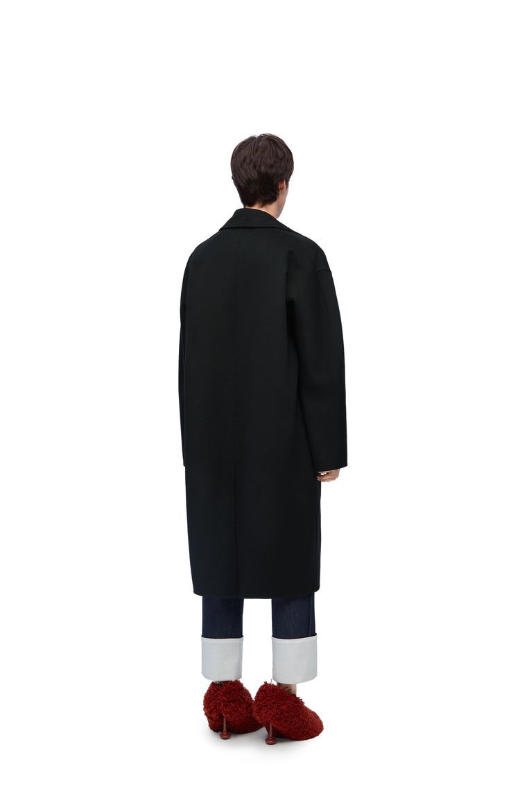 Coat in wool and cashmere