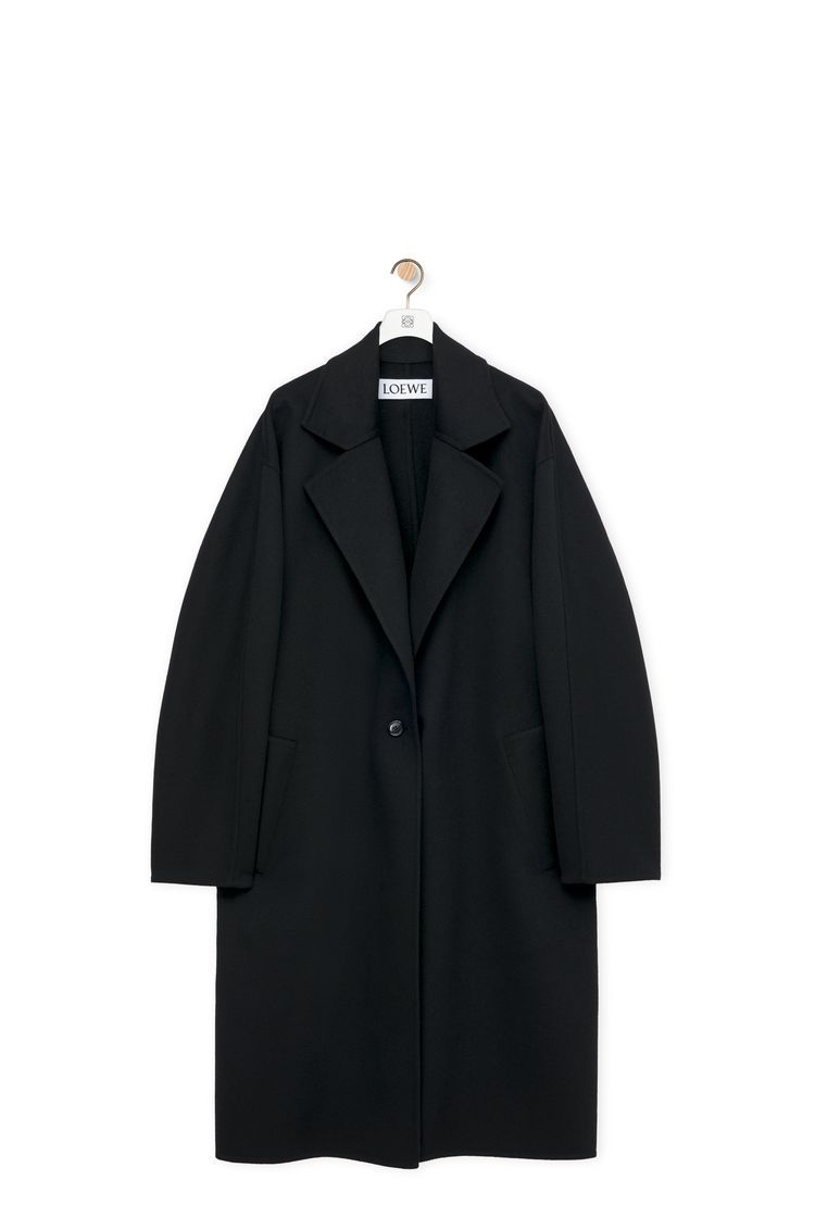 Coat in wool and cashmere