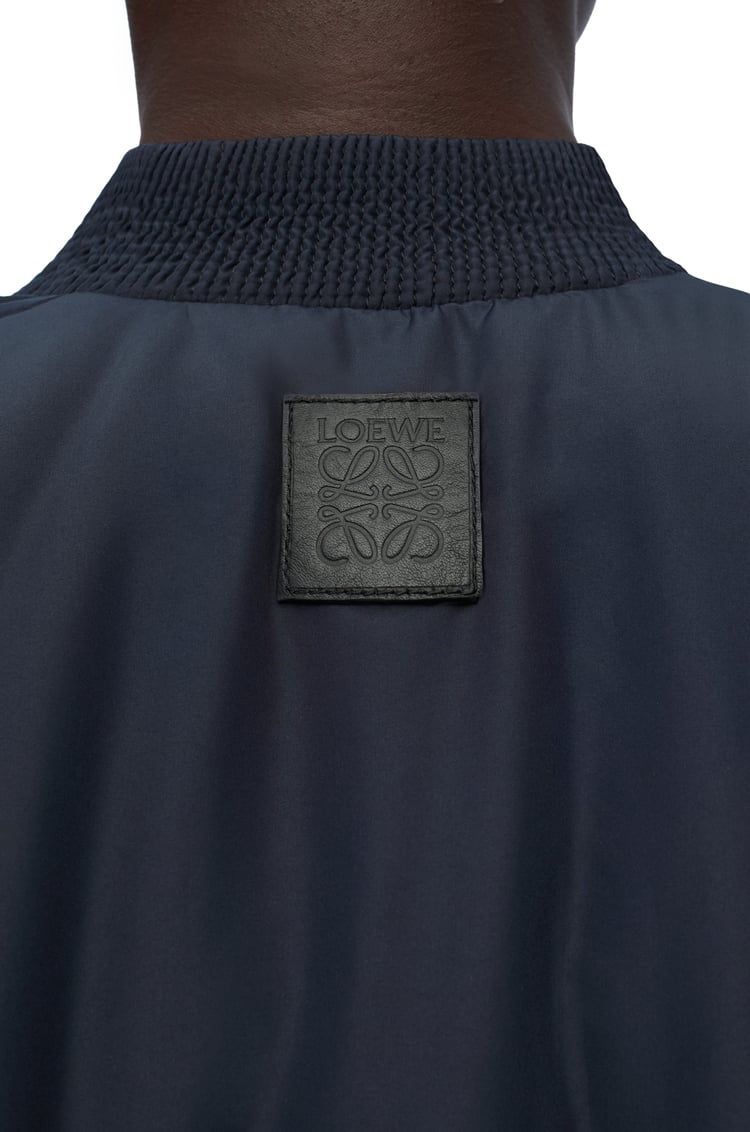 Padded bomber jacket in nylon