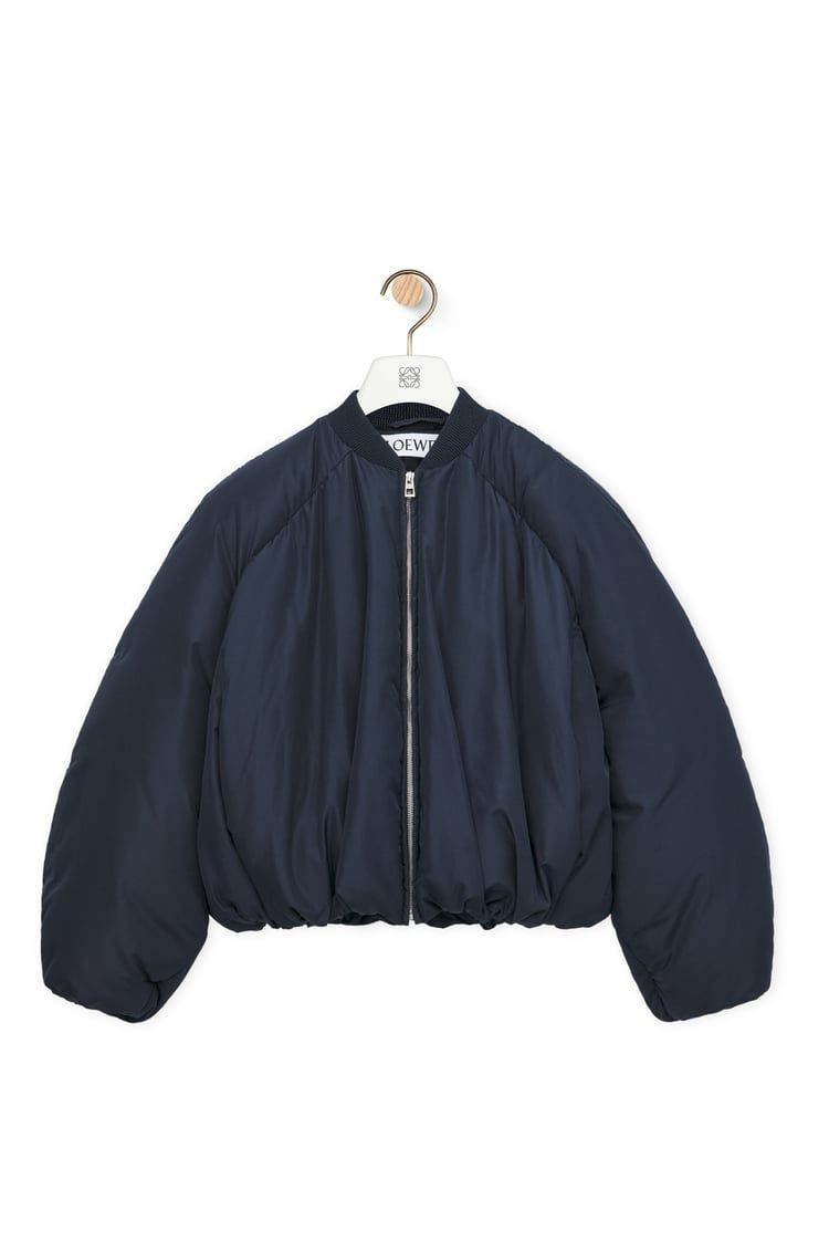 Padded bomber jacket in nylon