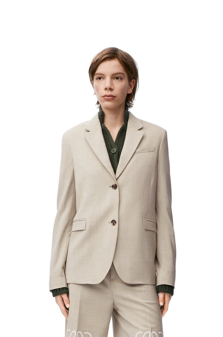 Tailored jacket in wool
