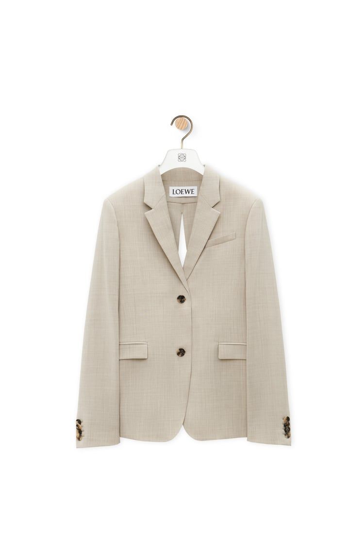 Tailored jacket in wool