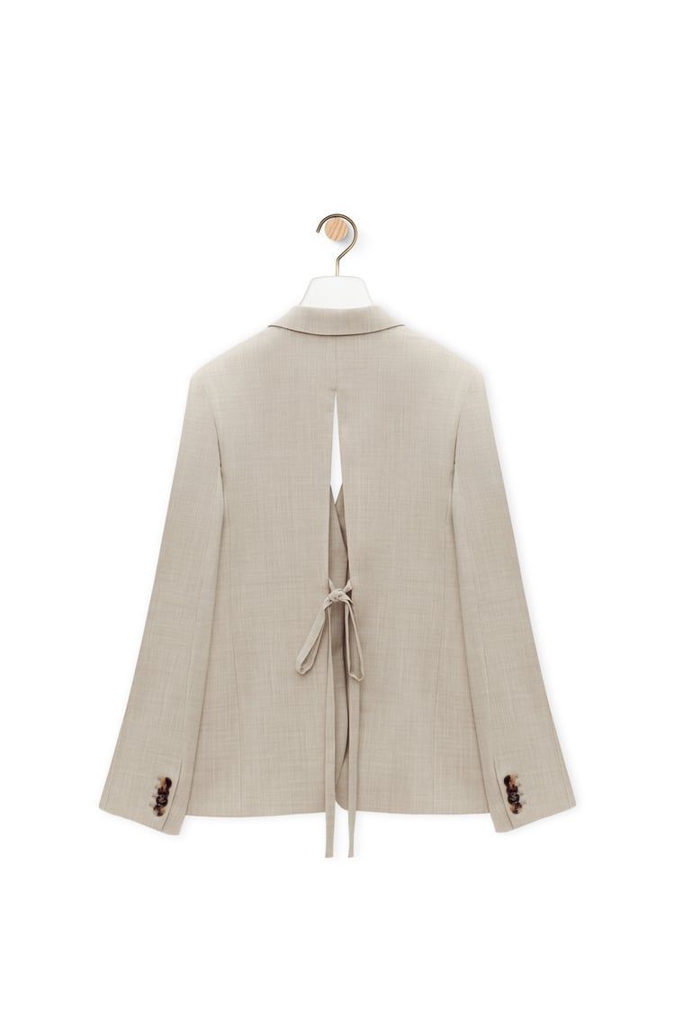 Tailored jacket in wool