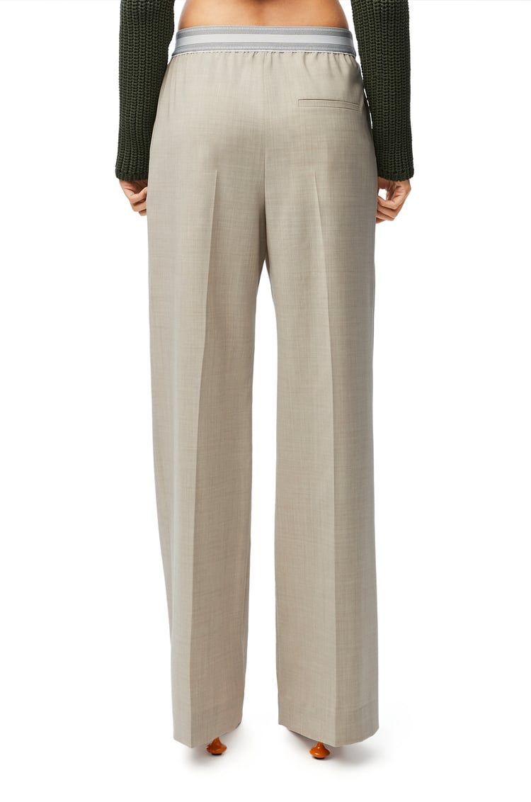 Trousers in wool