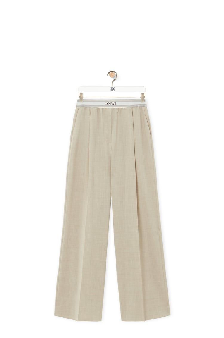 Trousers in wool