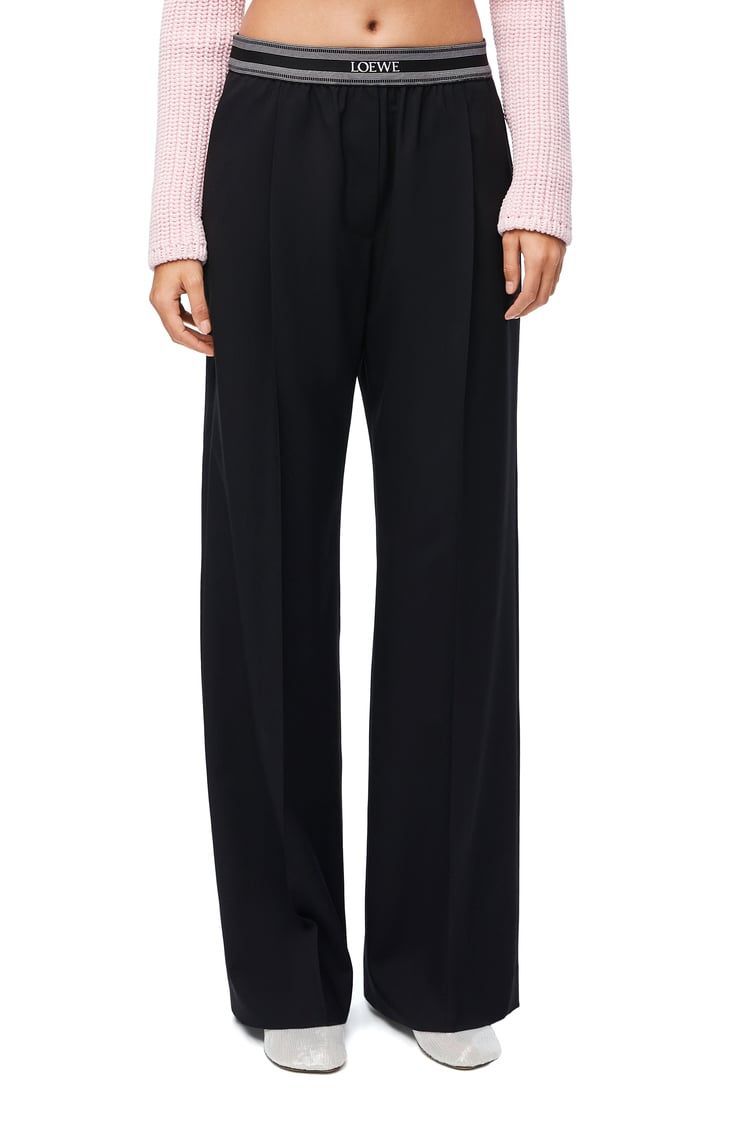 Trousers in wool