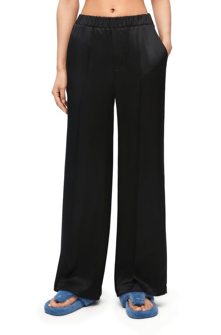 Pyjama trousers in silk