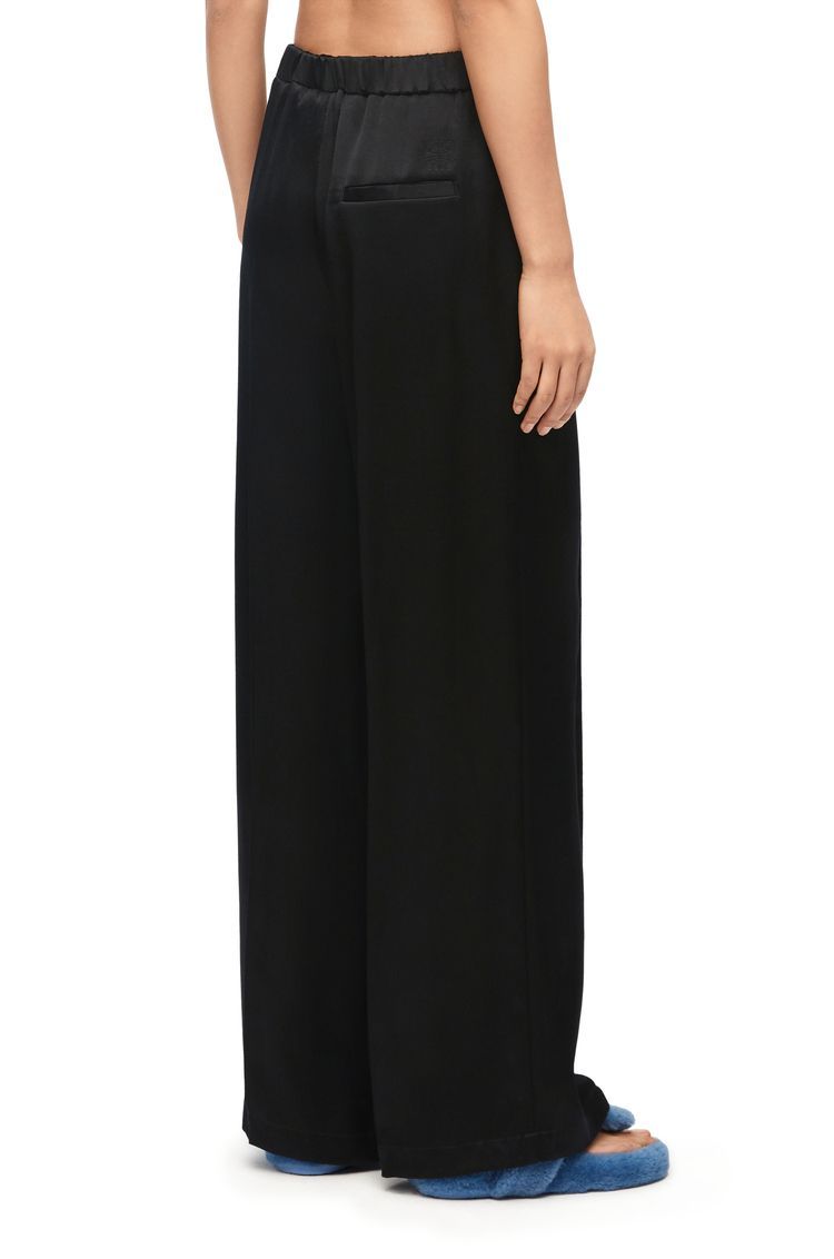 Pyjama trousers in silk