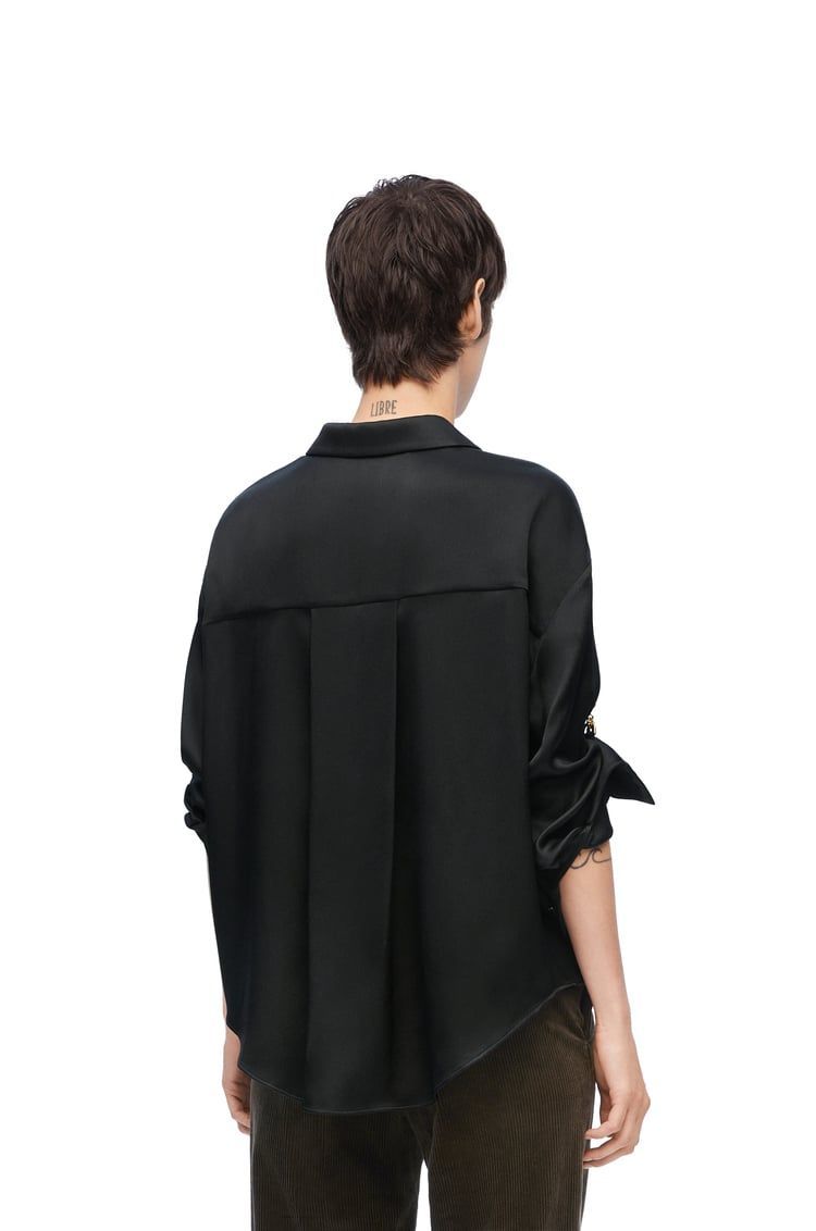Chain shirt in silk