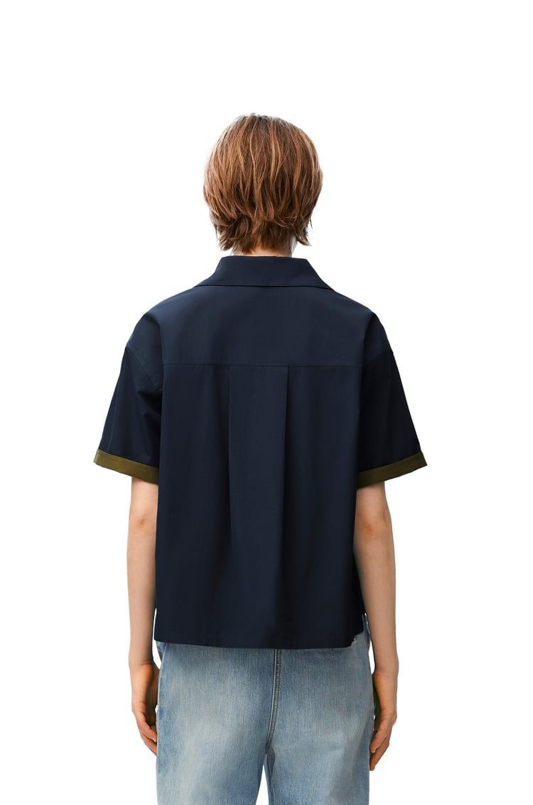 Short sleeve shirt in cotton