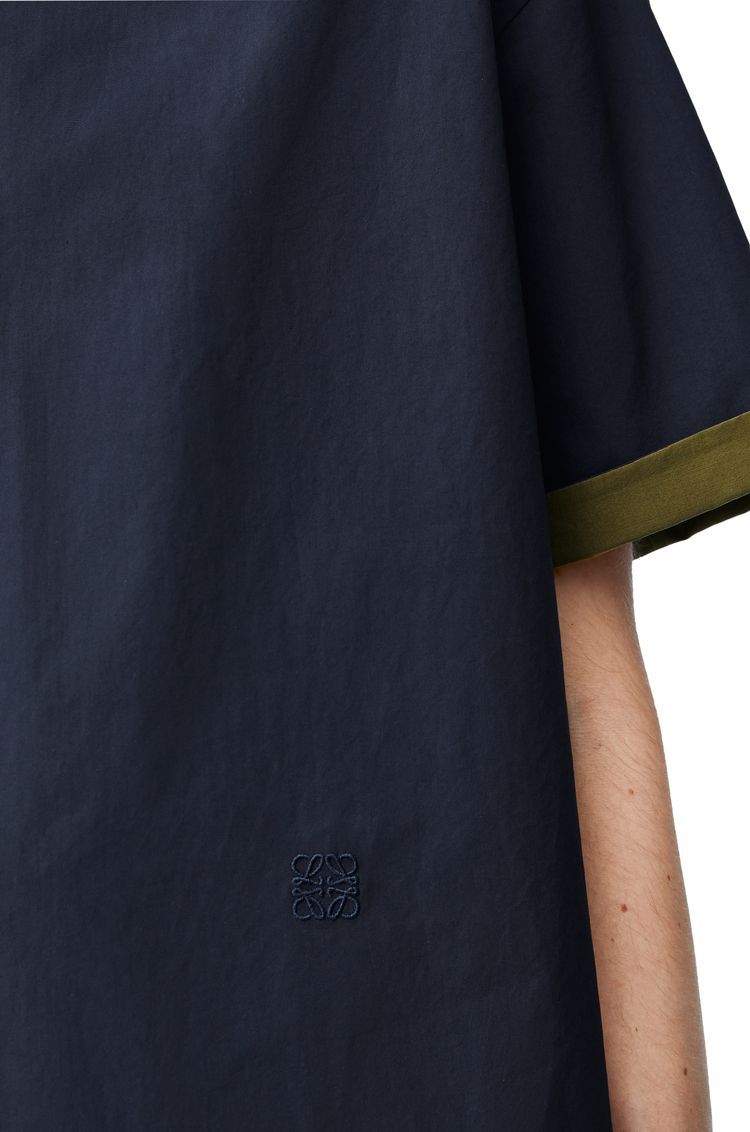 Short sleeve shirt in cotton