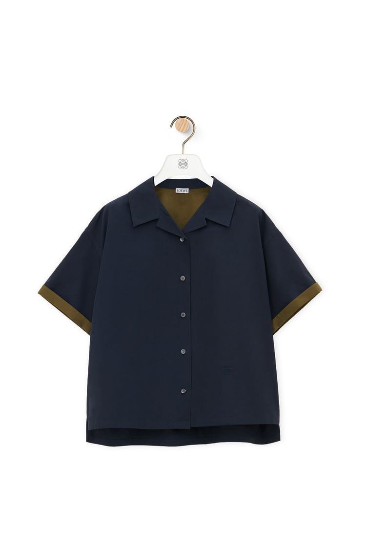 Short sleeve shirt in cotton