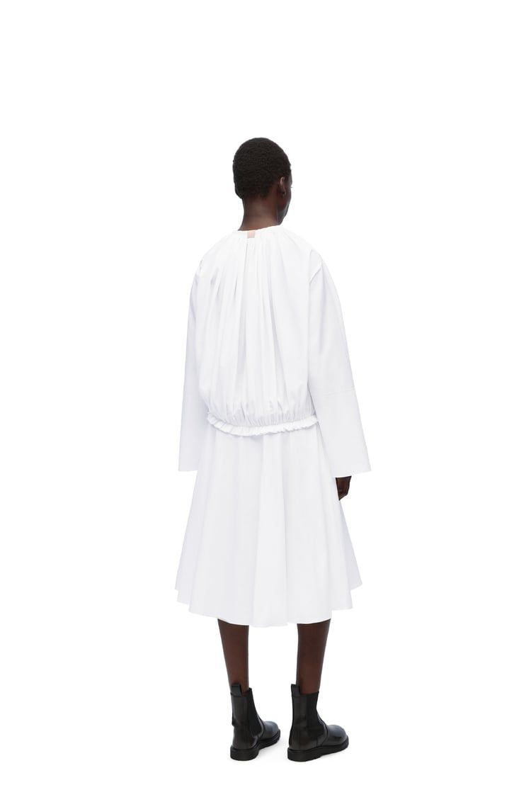 Tunic dress in cotton