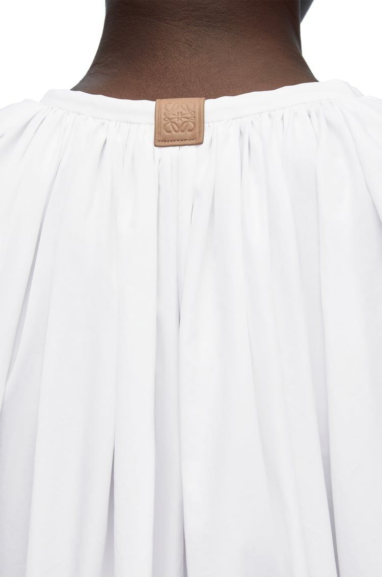 Tunic dress in cotton