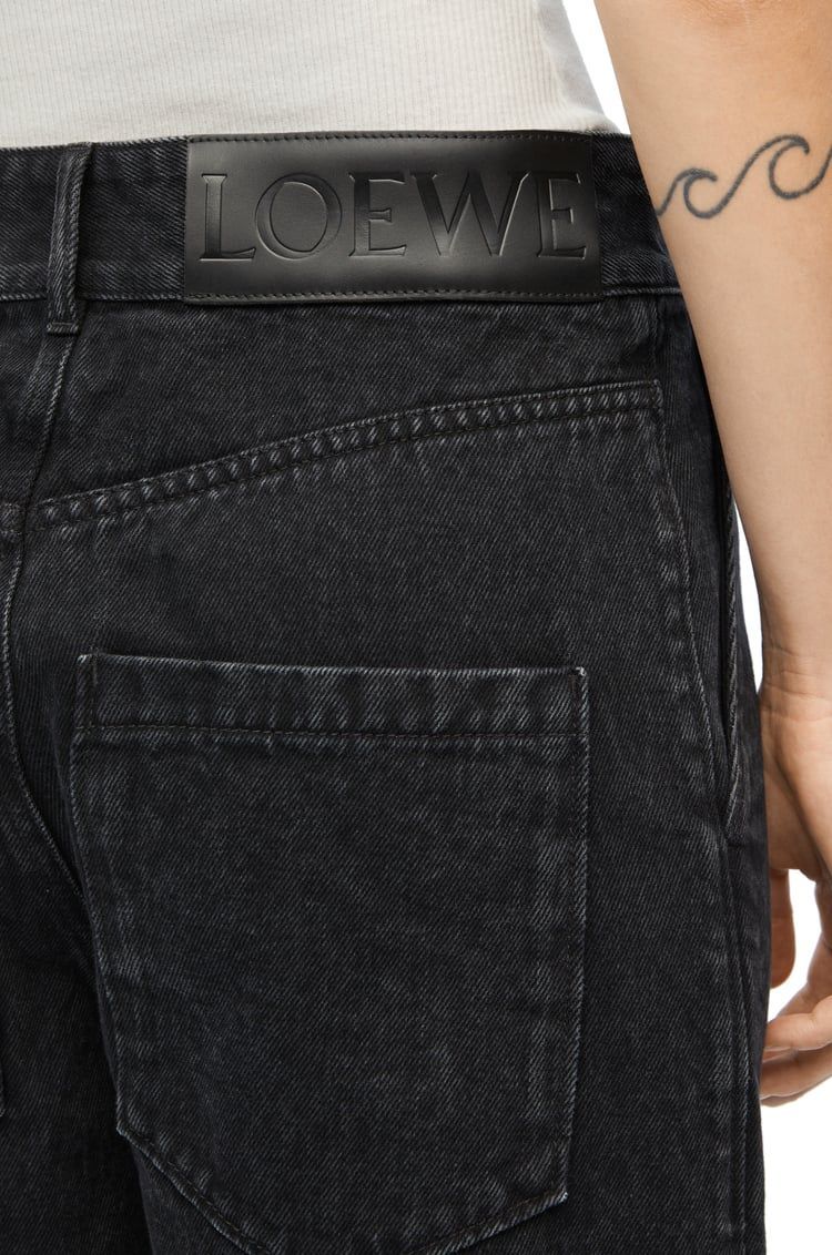 Anagram baggy jeans in denim