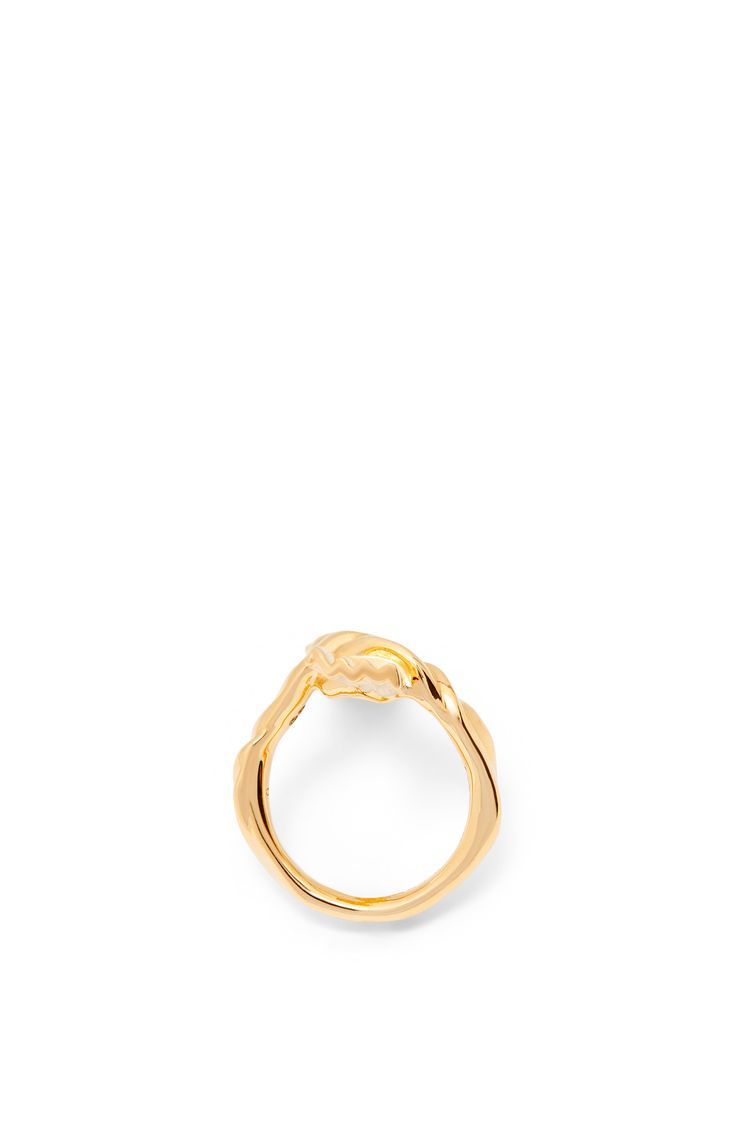 Knuckle Not ring in gold