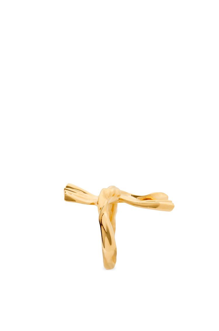 Knuckle Not ring in gold