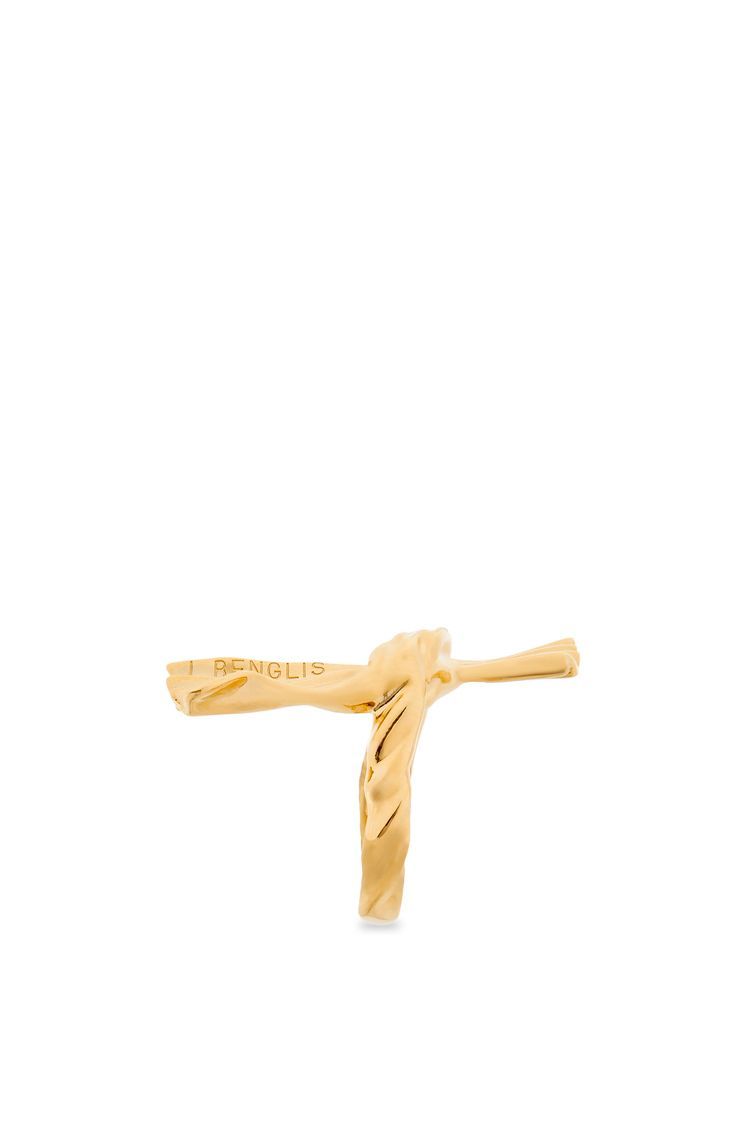 Knuckle Not ring in gold