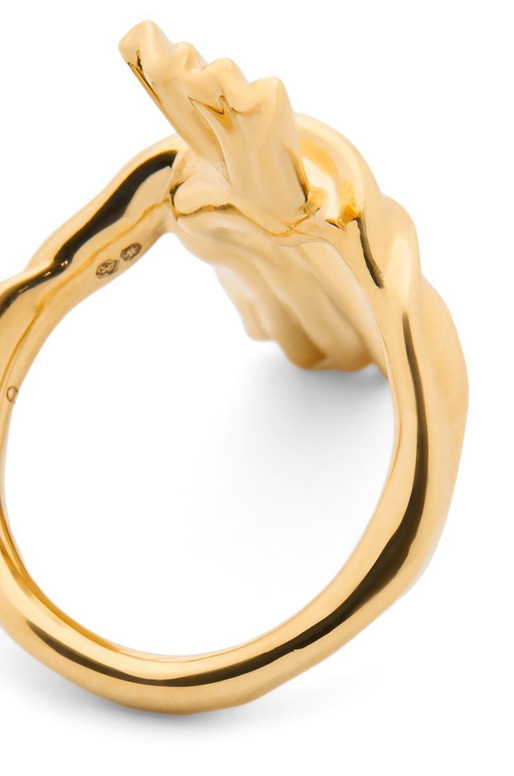 Knuckle Not ring in gold
