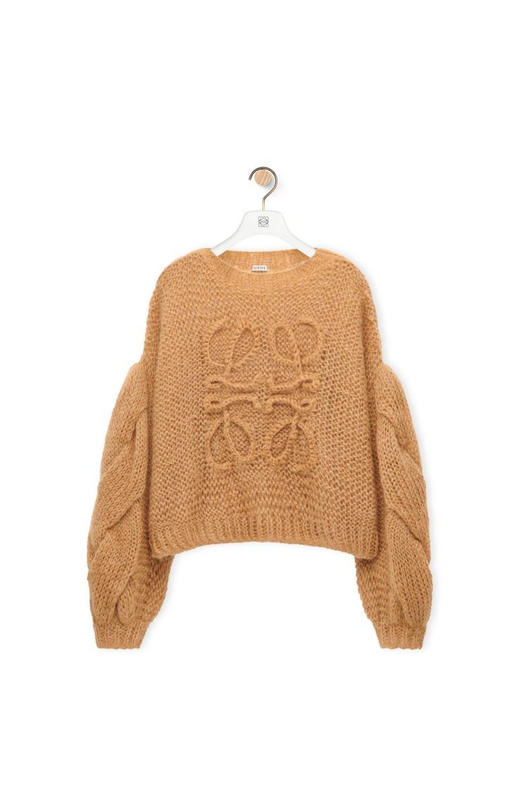 Anagram sweater in mohair