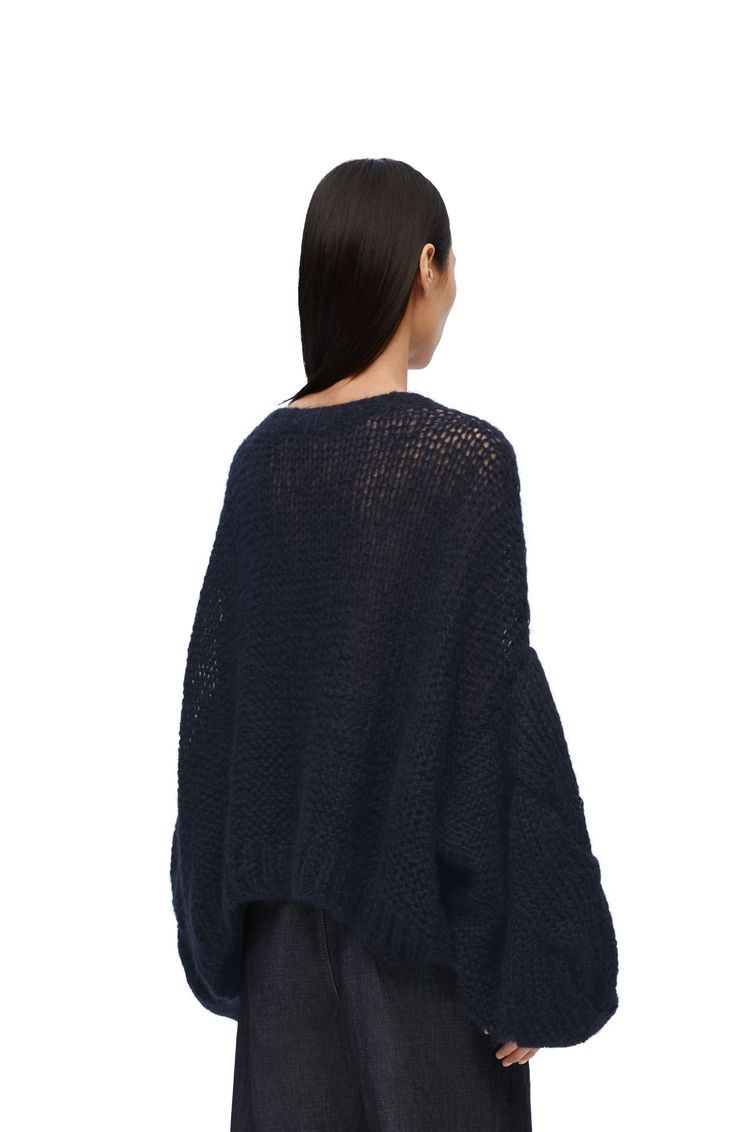 Anagram sweater in mohair