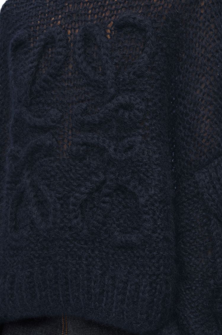 Anagram sweater in mohair