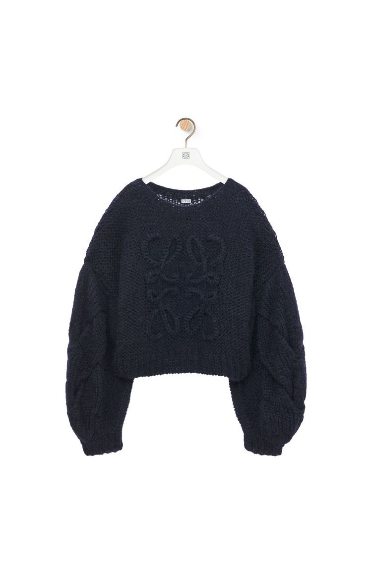 Anagram sweater in mohair