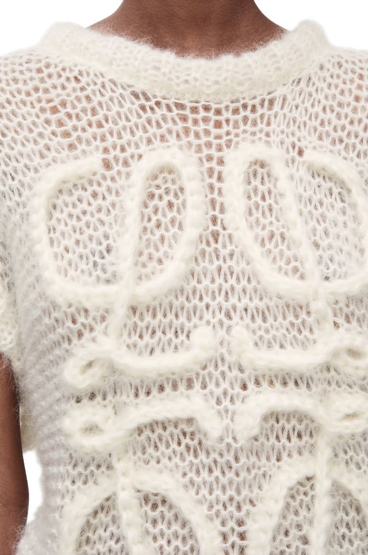 Anagram vest in mohair