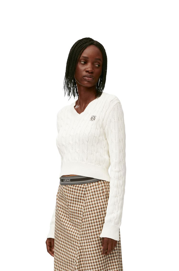Sweater in cotton