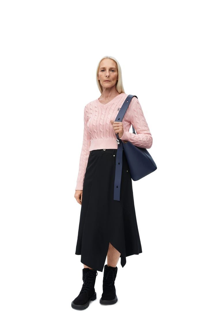 Sweater in cotton