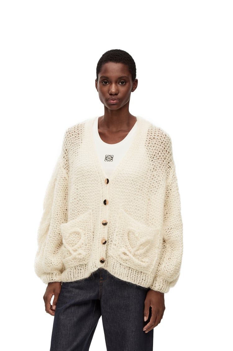 Anagram cardigan in mohair