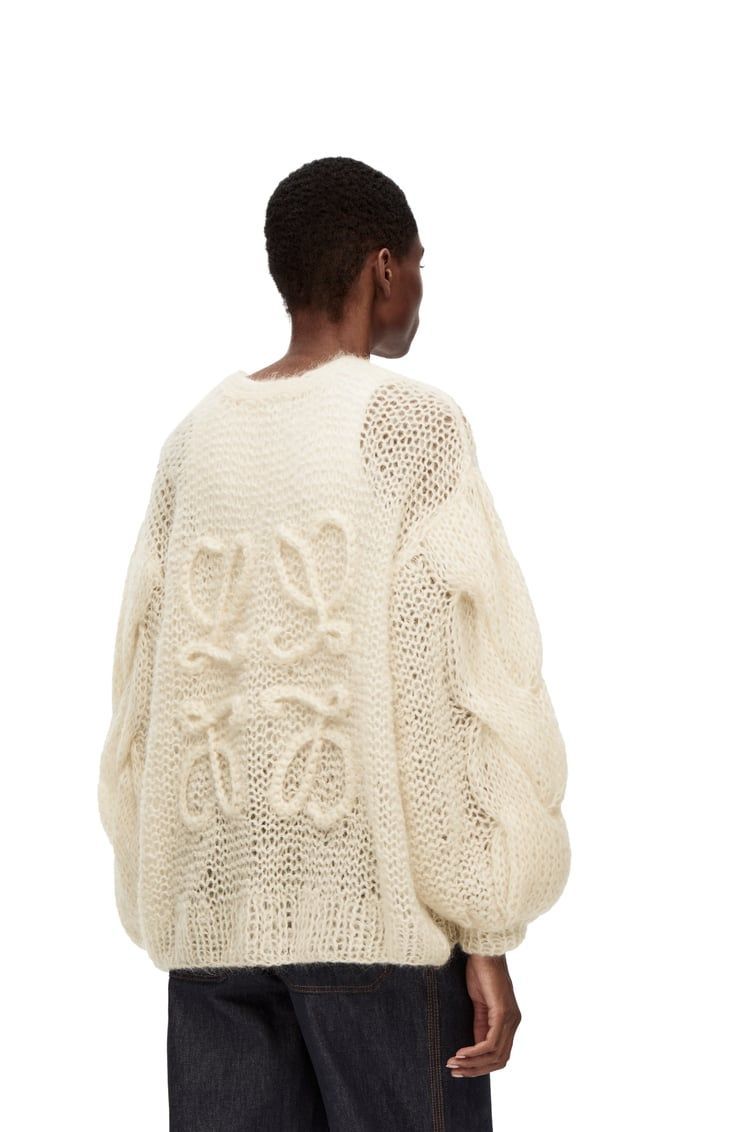 Anagram cardigan in mohair